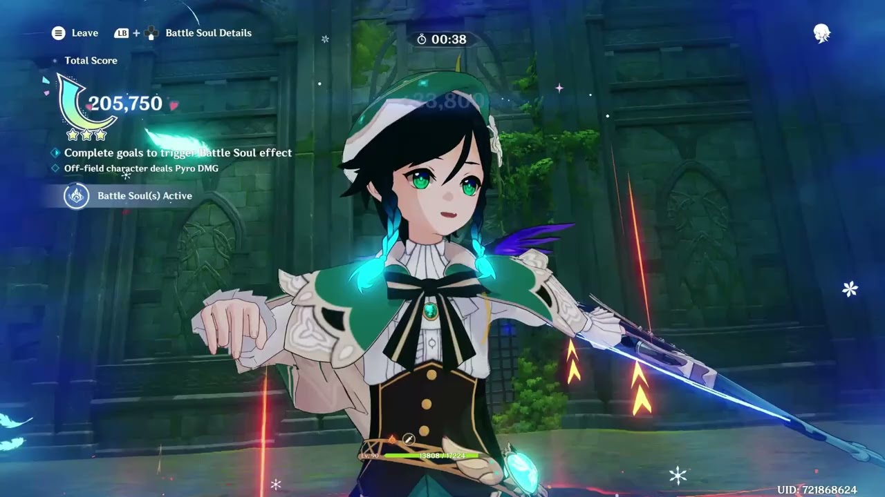 Venti almost hit 600K in Trial of Valor