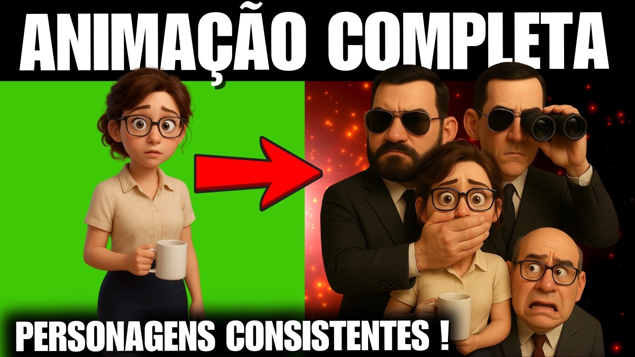 Como criar HISTÓRIAS ANIMADAS incríveis usando ChatGPT e Kling 2.1 (tutorial passo a passo)