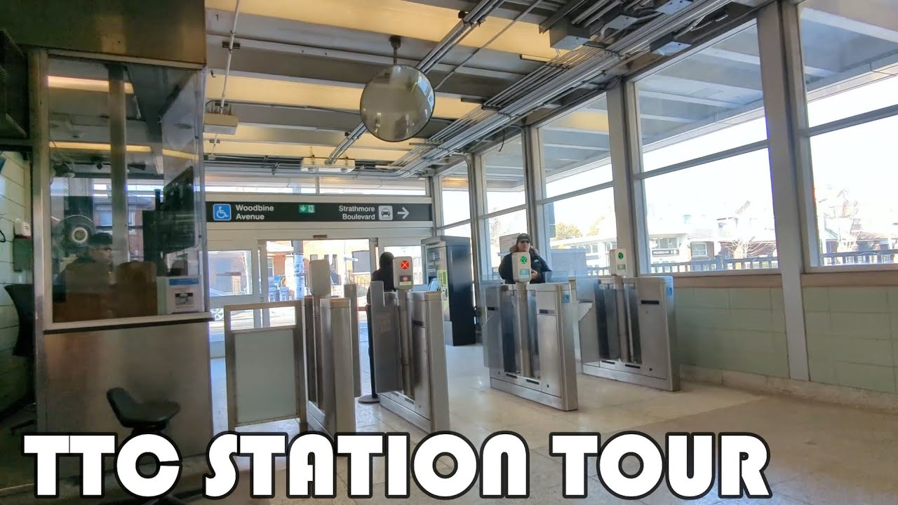 Woodbine TTC Subway Station Tour