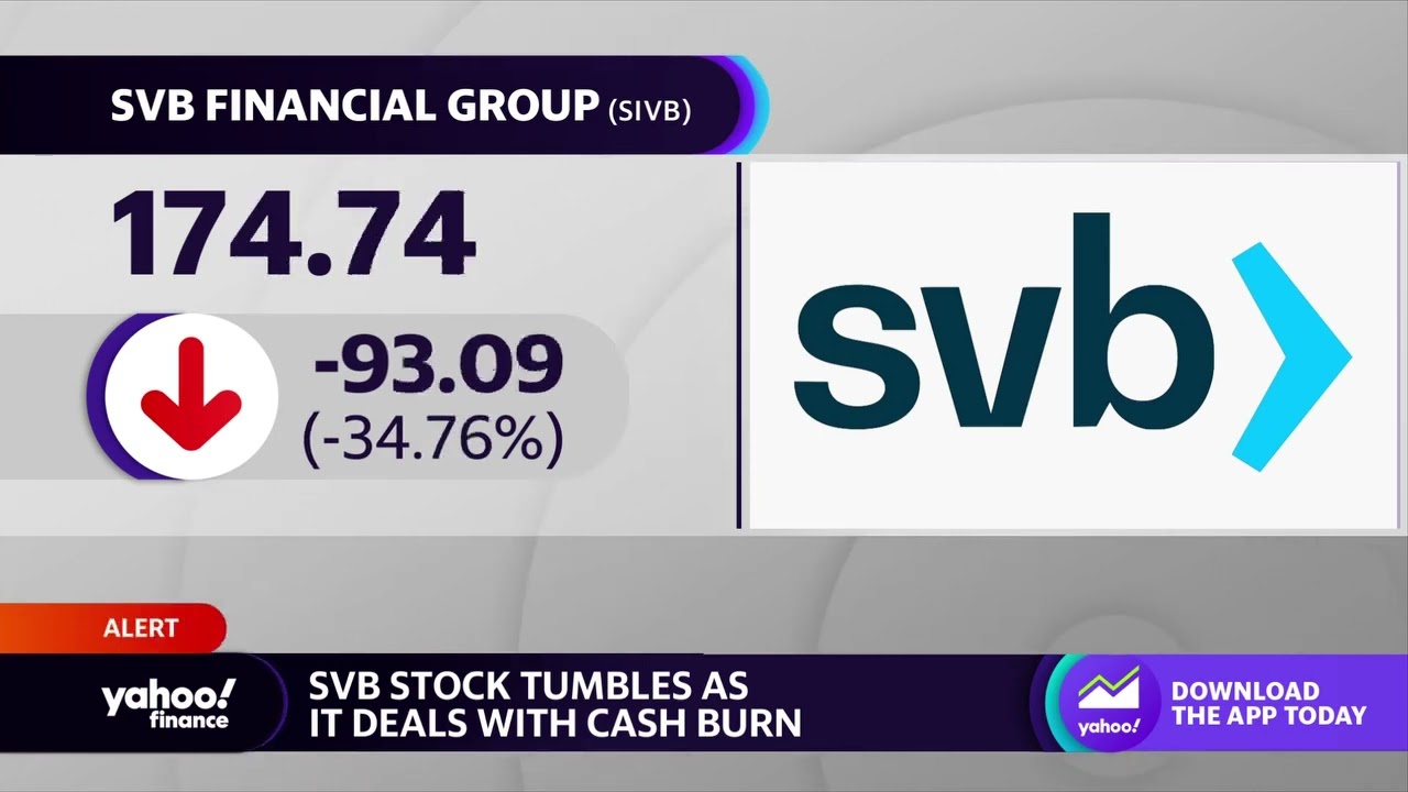 Silicon Valley Bank stock plunges amid cash burn