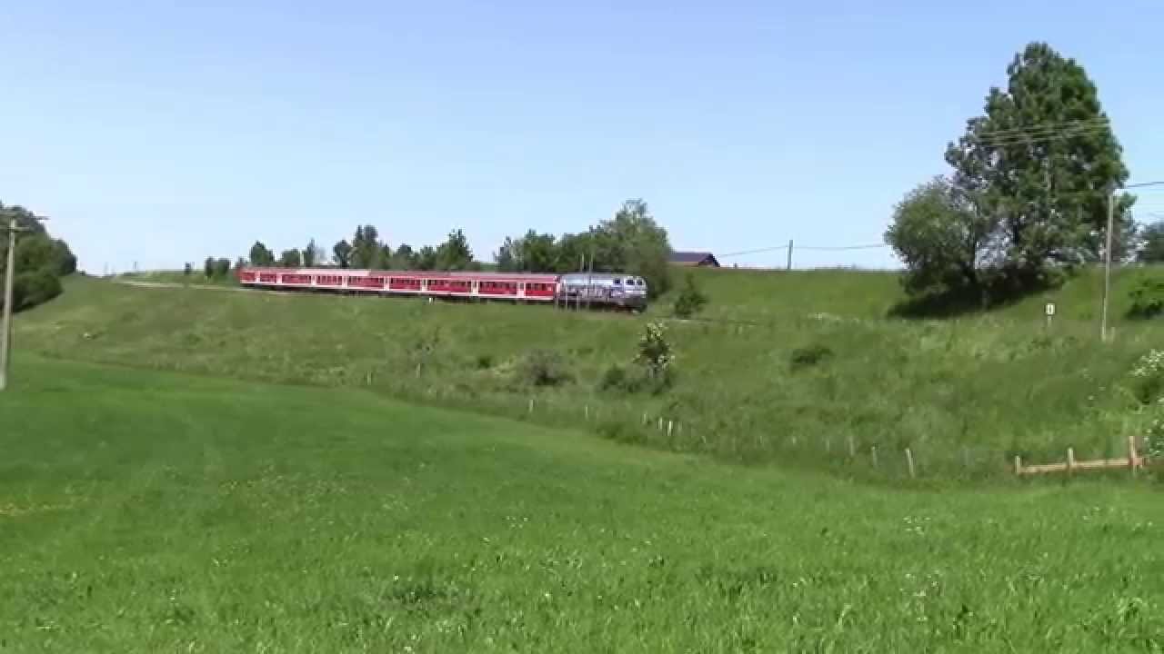 Br 218 467 mit Silberlingen in Leuterschach