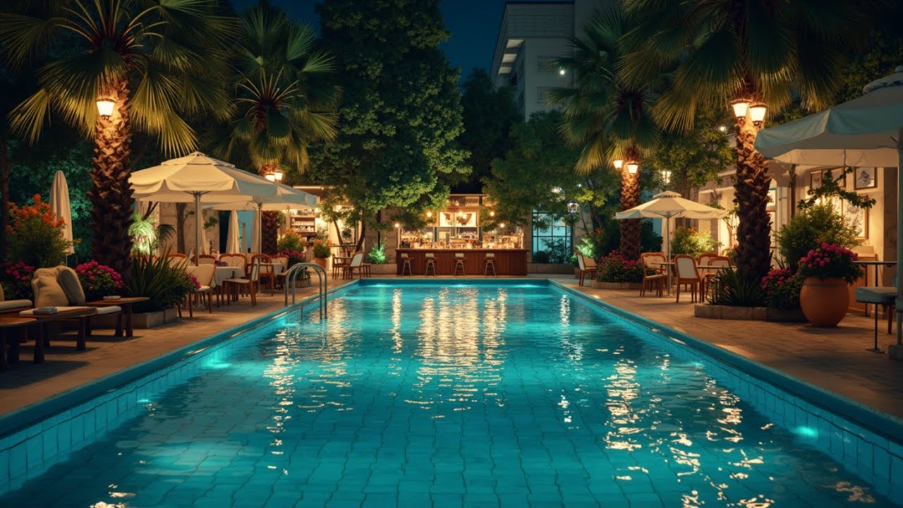 Saxophone Poolside Groove | Микс для расслабления в стиле дип-хаус