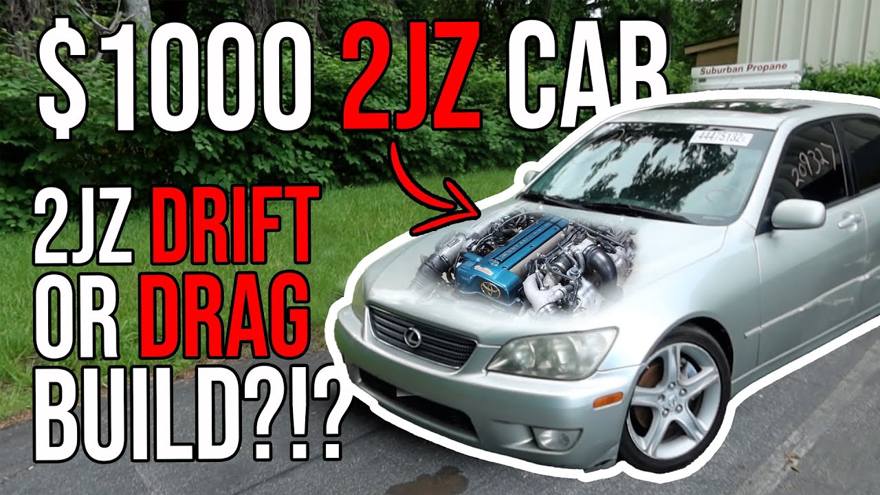 I Bought A 200K Mile $975 Lexus IS300 With The Legendary 2JZ Engine From Copart! Drift Or Drag Build