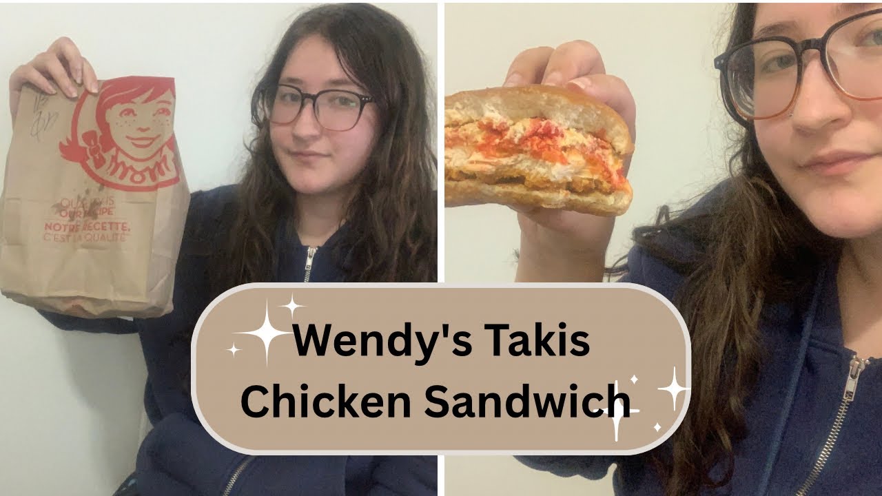 Food review| Wendy’s Takis Chicken Burger 🍔
