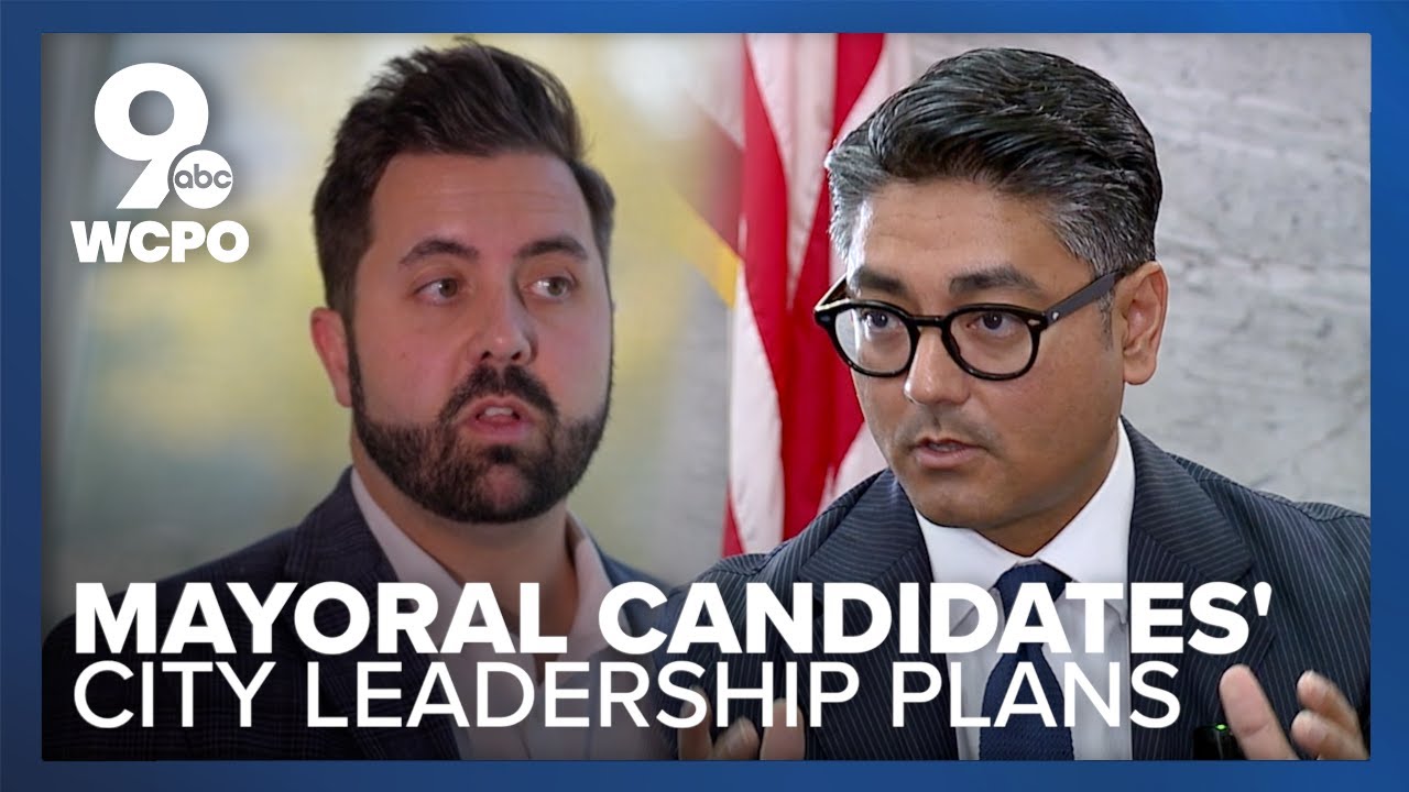 Cincinnati mayoral race: Aftab Pureval, Cory Bowman discuss priorities, goals