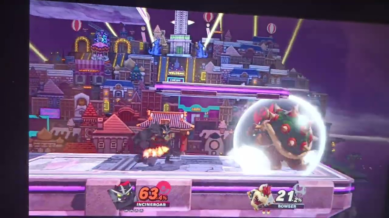 Smash bros ultimate: Double smash!!! Incineroar vs Bowser, King.K.Rool vs Donkey Kong 