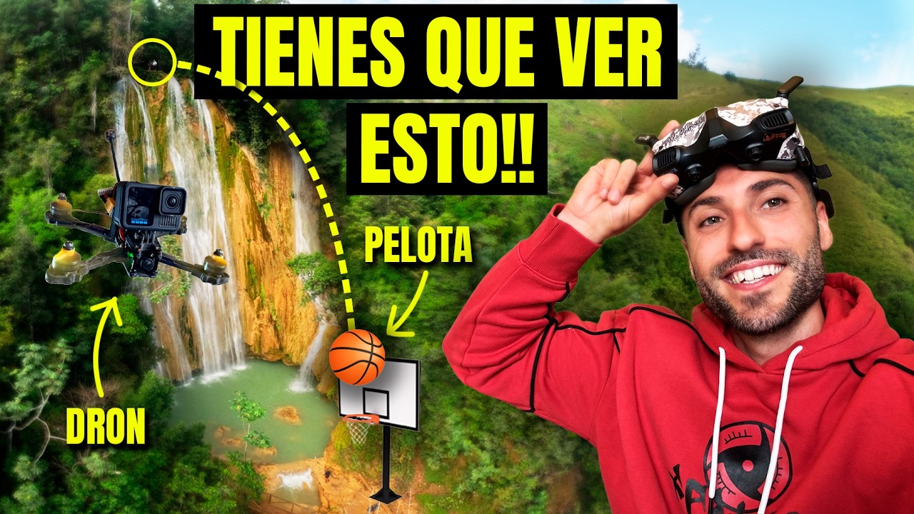 Grabé el Tiro Más Difícil del Mundo con mi DRON FPV!!