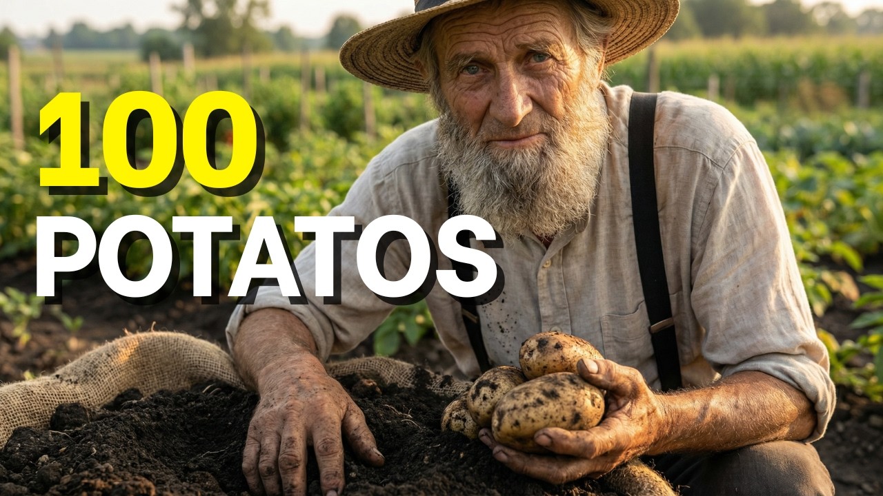 How to Grow More Potatoes in Less Space Like the Amish
