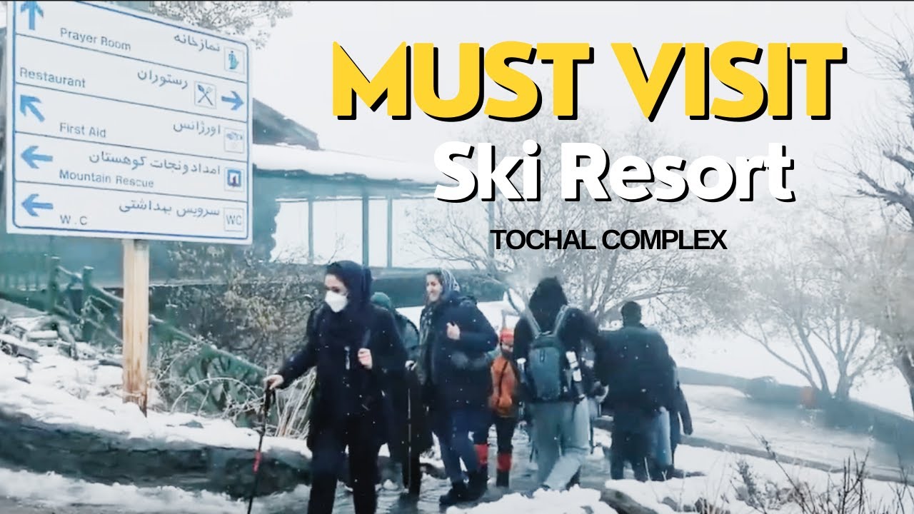 INERNATIONAL SKI RESORT, IRAN - A look at Tochal Complex❄️#iran #fun #vlogs #travel