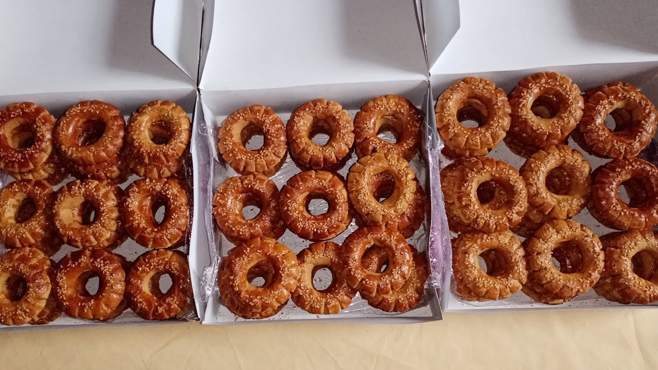 الكعك الوجدي هشيش يدوب فالفم بطريقة سهلة وجد مبسطة👌😍😋
