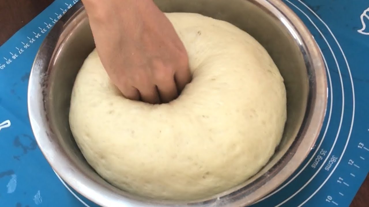 Making Pizza Dough w Stand Mixer