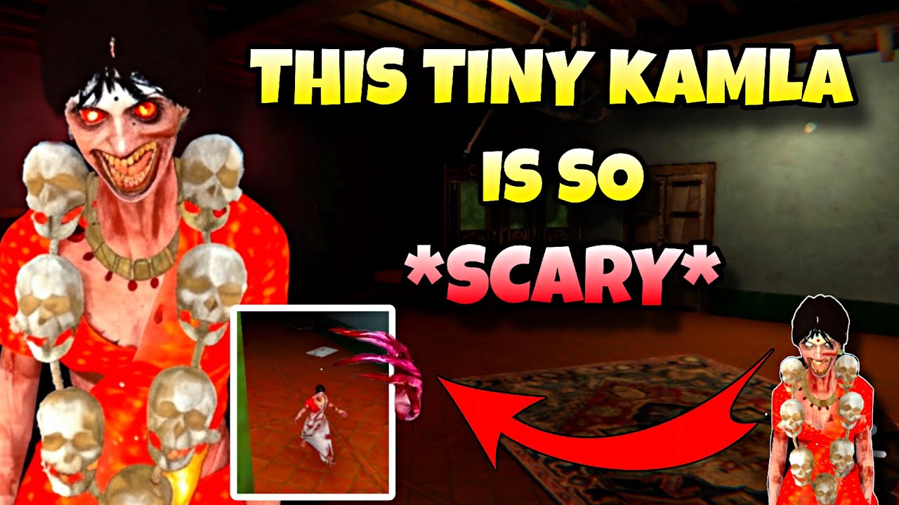 CAN I ESCAPE THIS TINY KAMLA IN KAMLA MOBILE? || KAMLA BECAME SMALL || KAMLA MOBILE SCARY GAMEPLAY