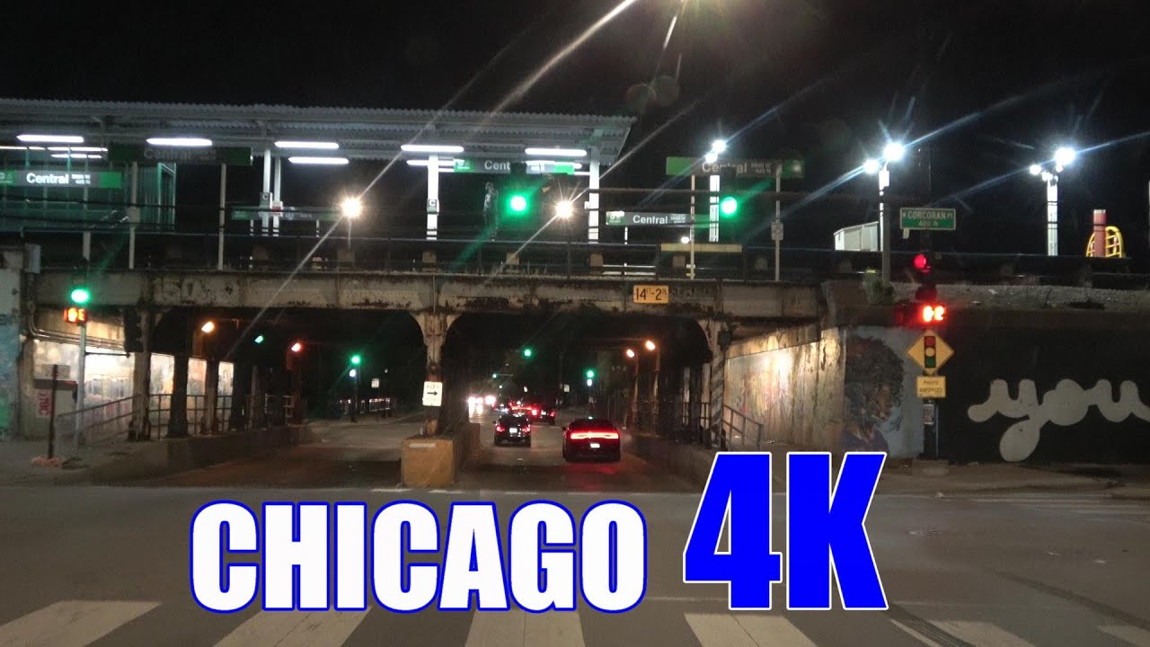 CHICAGO - Evening Drive in Dangerous West Hood (West Garfield Park, West Humboldt Park, Austin)