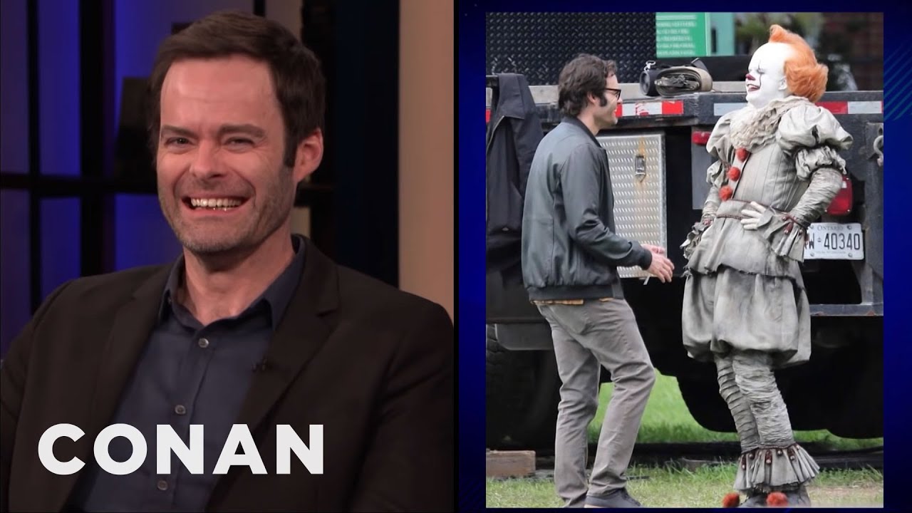 Bill Hader Can’t Stop Smiling On The Set Of 