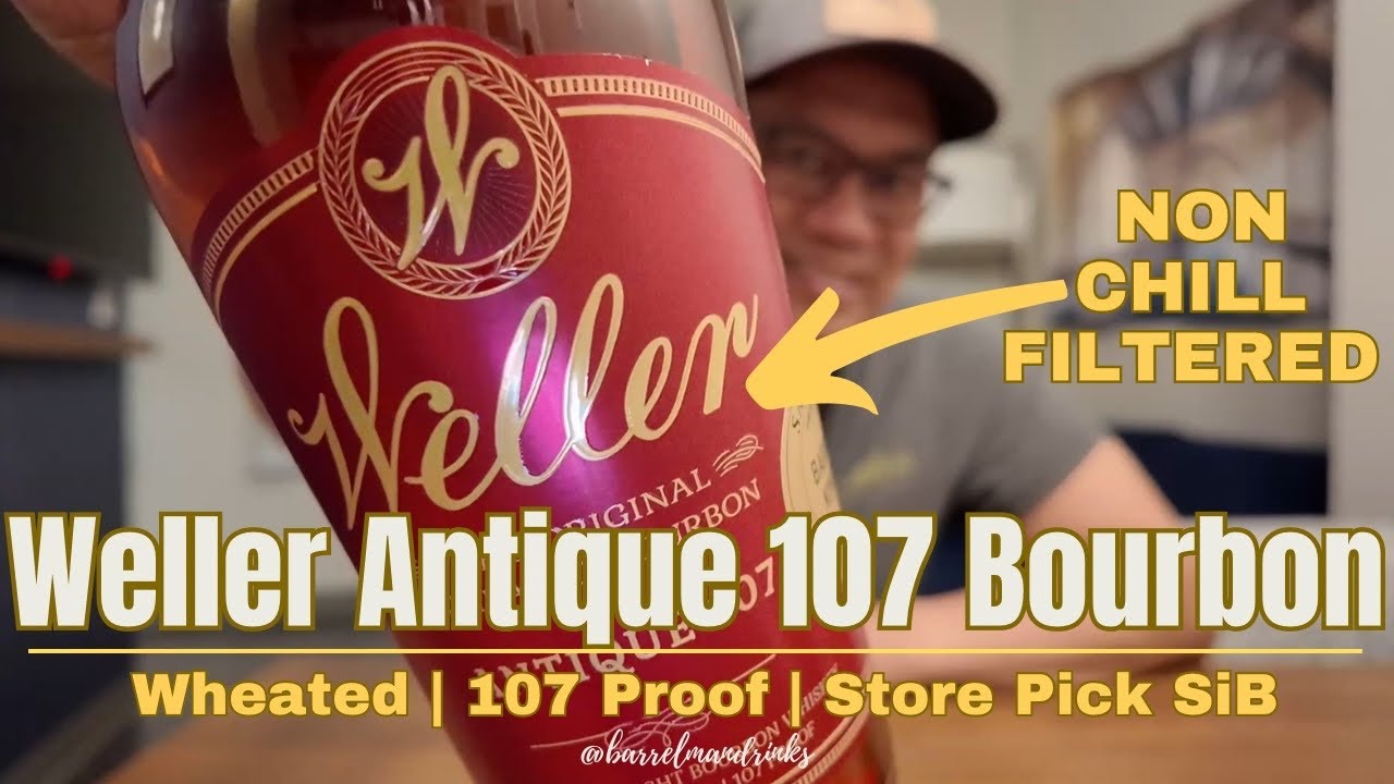 Weller Antique 107 NCF Single Barrel Review.  Are Store Picks Better?