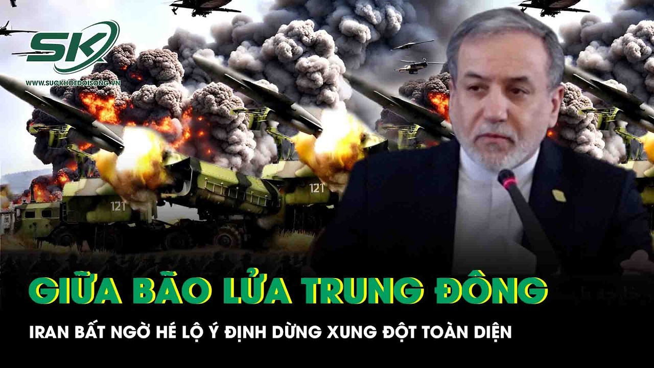 Giữa bão lửa Trung Đông, Iran bất ngờ hé lộ ý định dừng xung đột toàn diện