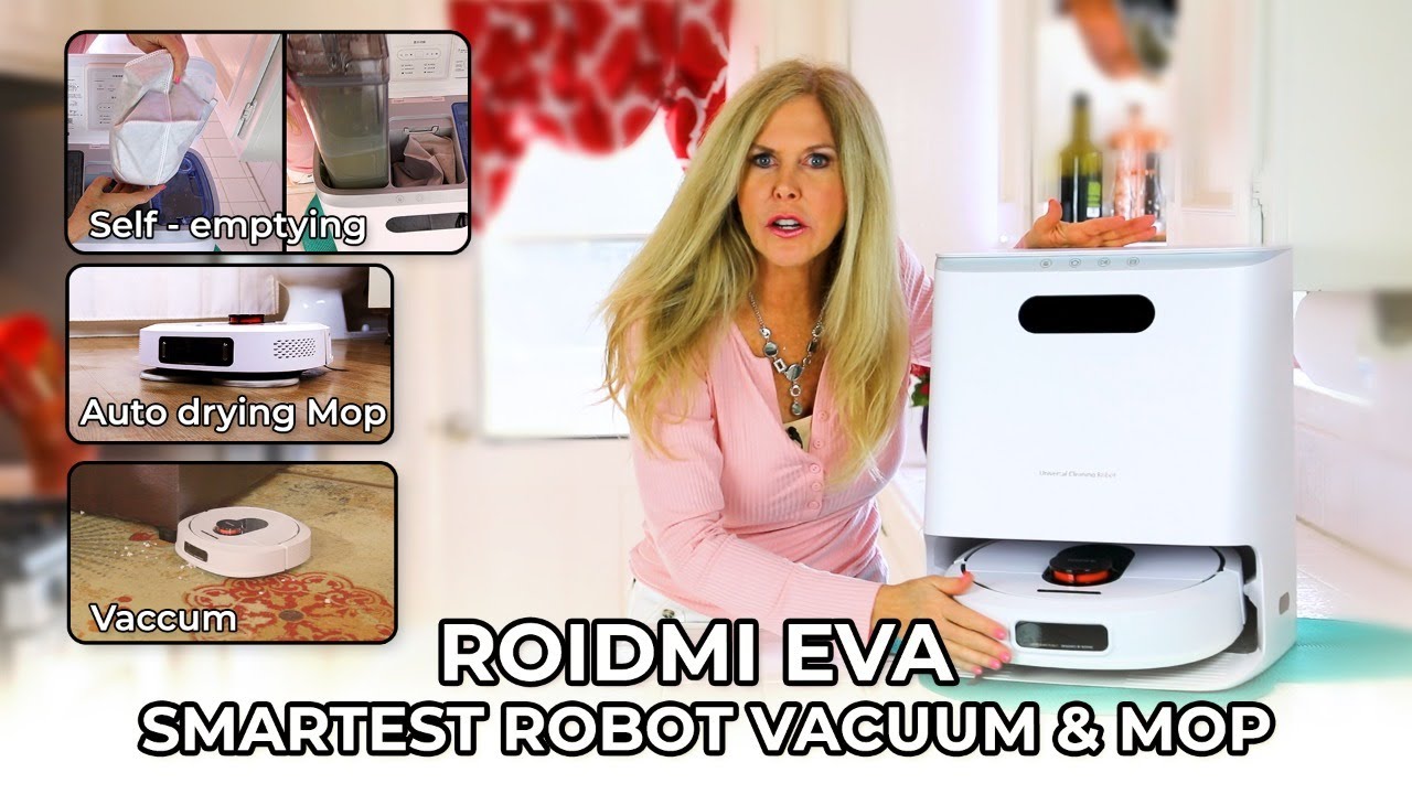 BEST ROBOT VACUUM MOP 2022  | Roidmi Eva Robot Vacuum with Dust Bag and Mop