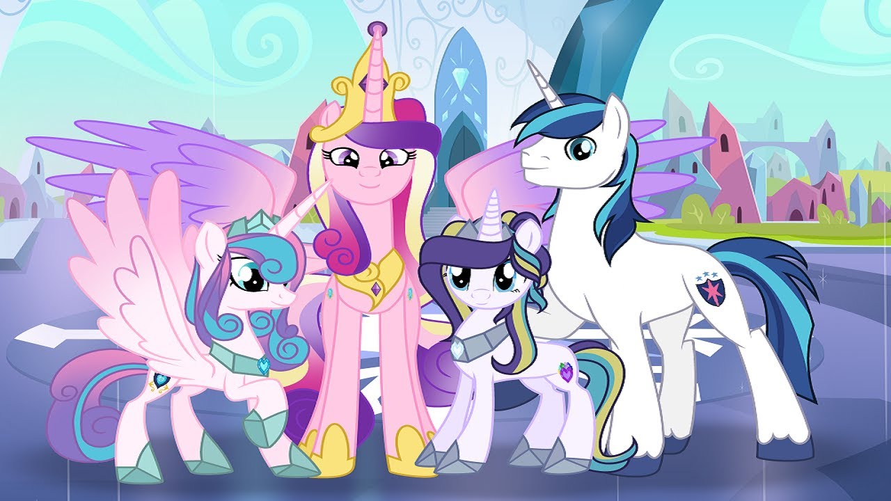 MLP [Next Gen] The Crystal Family (SpeedPaint) {Base Edit}