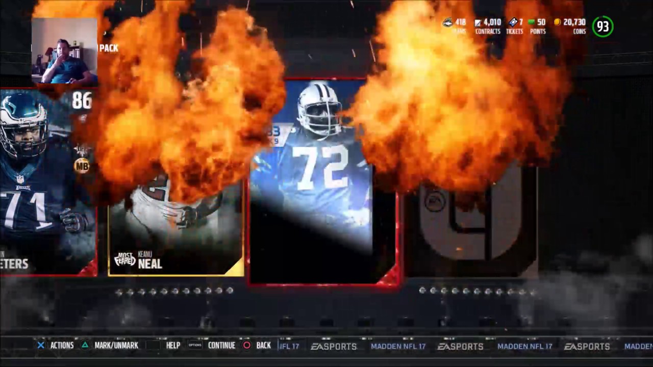 INSANE MUT 17 Pack Opening!! 7 Fan Appreciation Packs!!