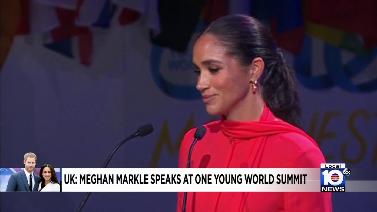 Меган Маркл открывает саммит One Young World