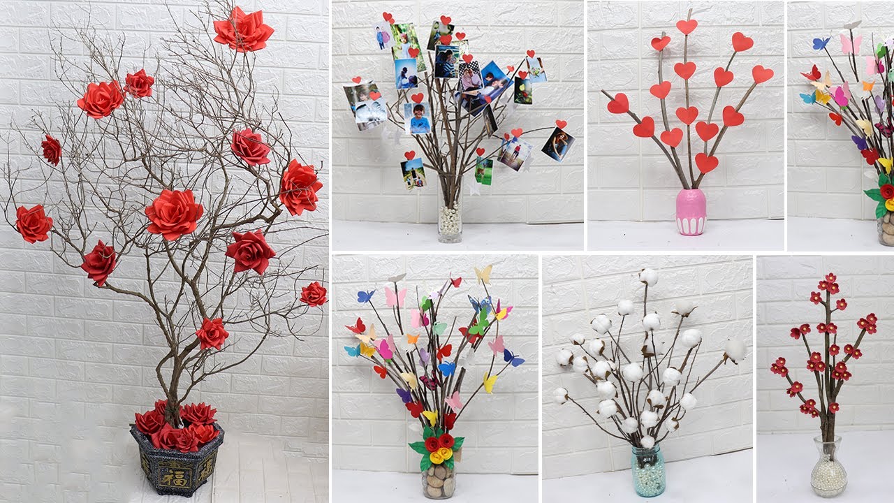 10 Tree branches decoration ideas| Home Decorating ideas handmade