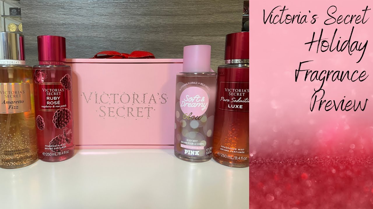Victoria’s Secret Holiday Fragrance Preview (VS Highly Spirited, Luxe, PINK Holiday Flankers & more)