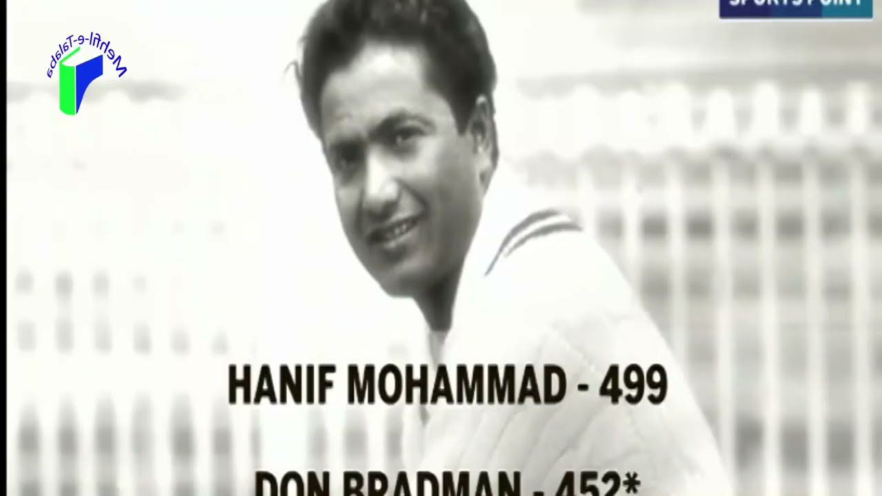 Hanif Mohammad Little Master