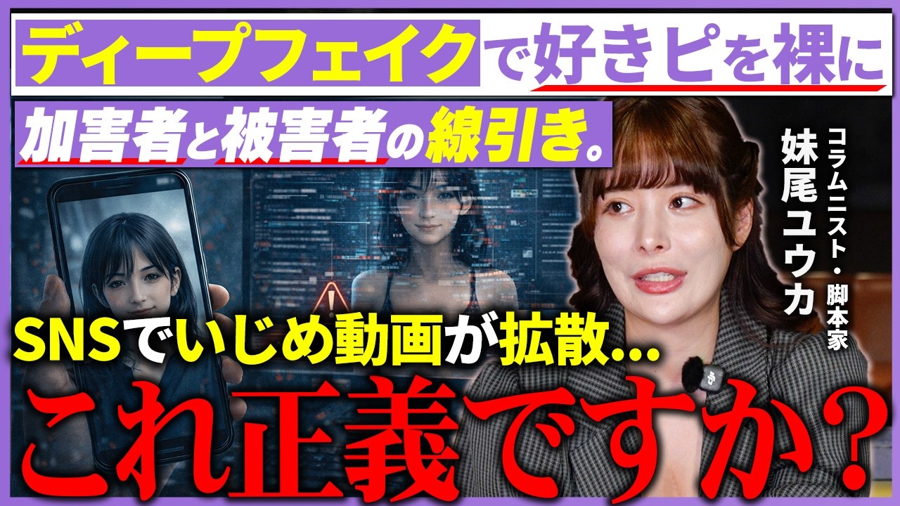 【他人事じゃない】いじめ・晒し・ディープフェイク…いつの間にか入れ替わってしまっている「加害者」と「被害者」