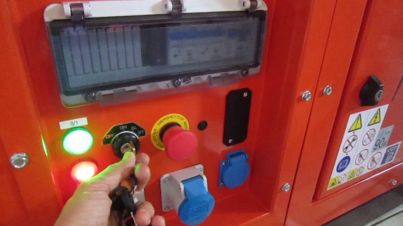 Низкий уровень шума. Обзор запуска дизель генератора Europower EPS103DE