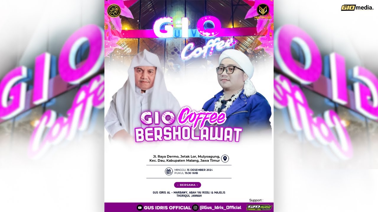 🔴 LIVE | Gio Coffee Bersholawat Dalam Rangka Safari Dakwah Majelis Thoriqul Jannah