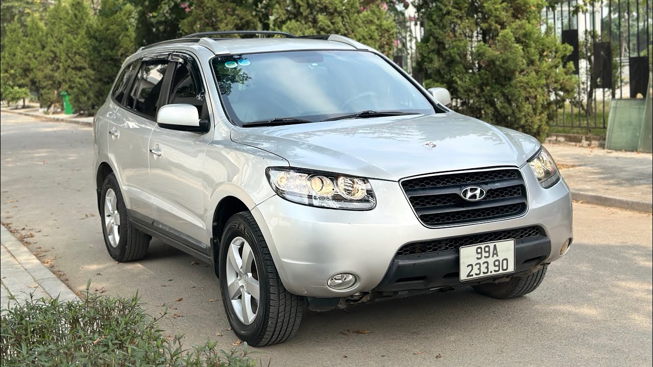 178tr HYUNDAI SANTAFE 2008 nhập Hàn phom mới xe gia đình đại chất alo 0375233242