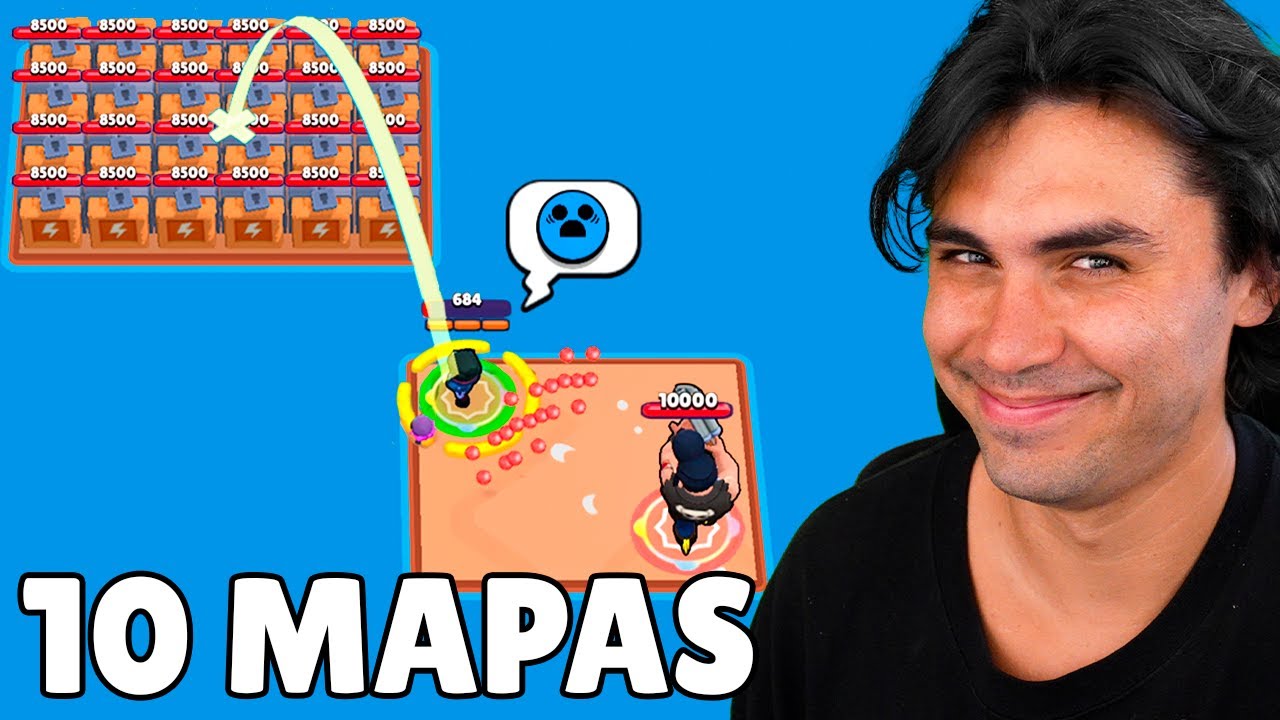 Я сыграл на 10 СТРАННЫХ картах в Brawl Stars