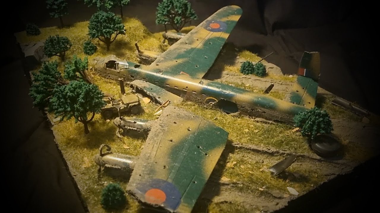 A Special Homage/ Lancaster diorama