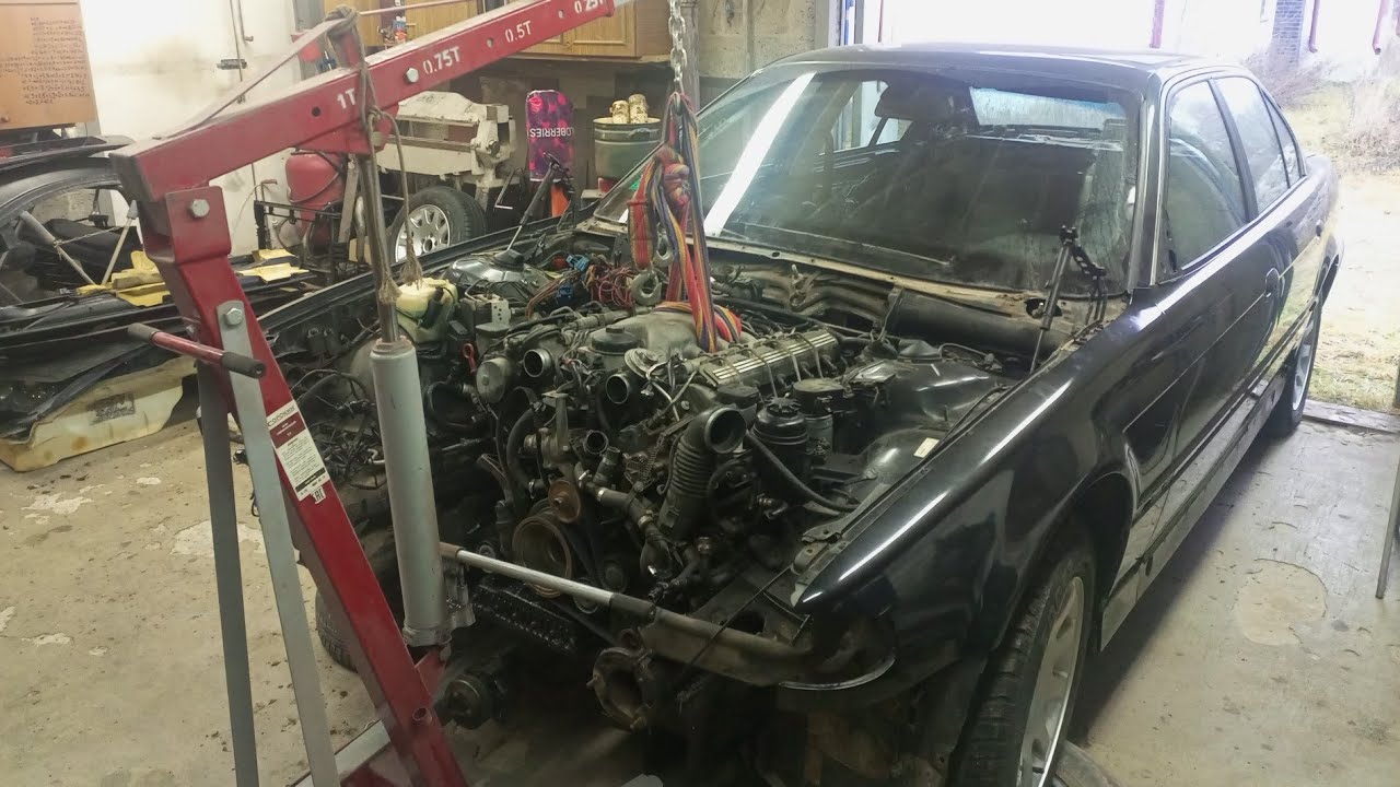 Реставрация BMW E38 ч.1