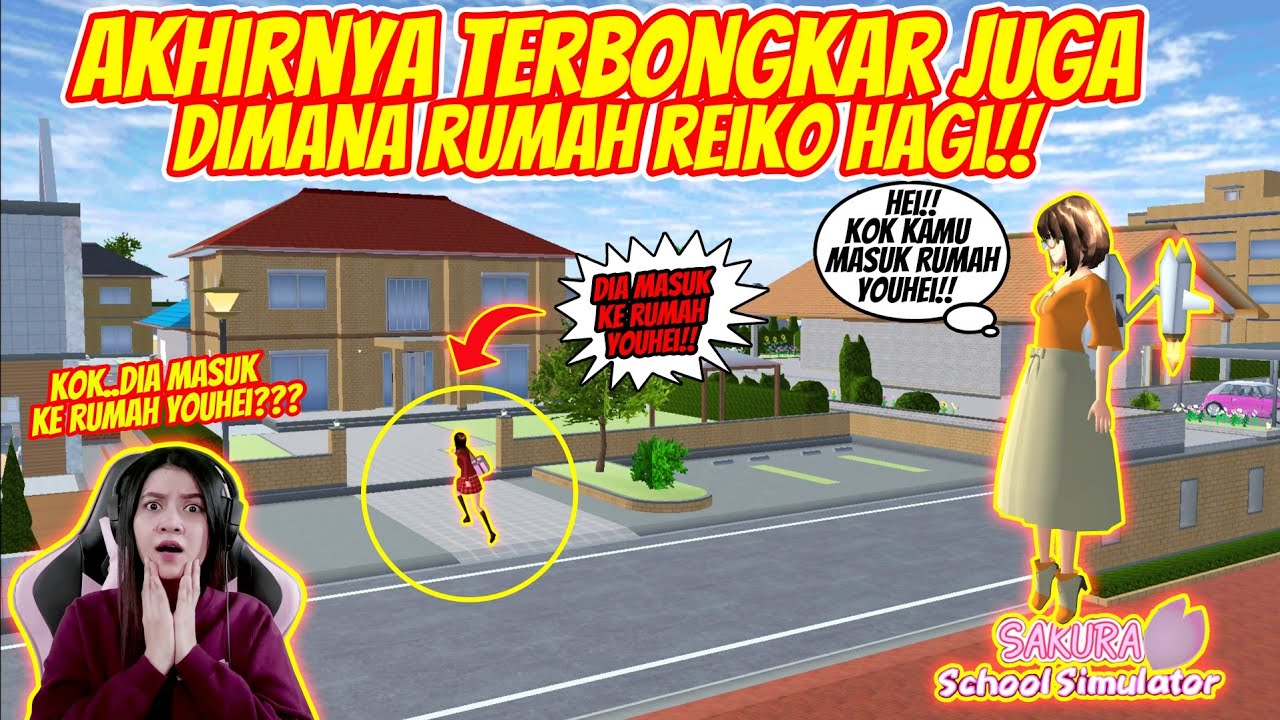 TERBONGKAR JUGA!! TERNYATA REIKO HAGI PULANG KE RUMAH YOUHEI!! SAKURA SCHOOL SIMULATOR - PART 186