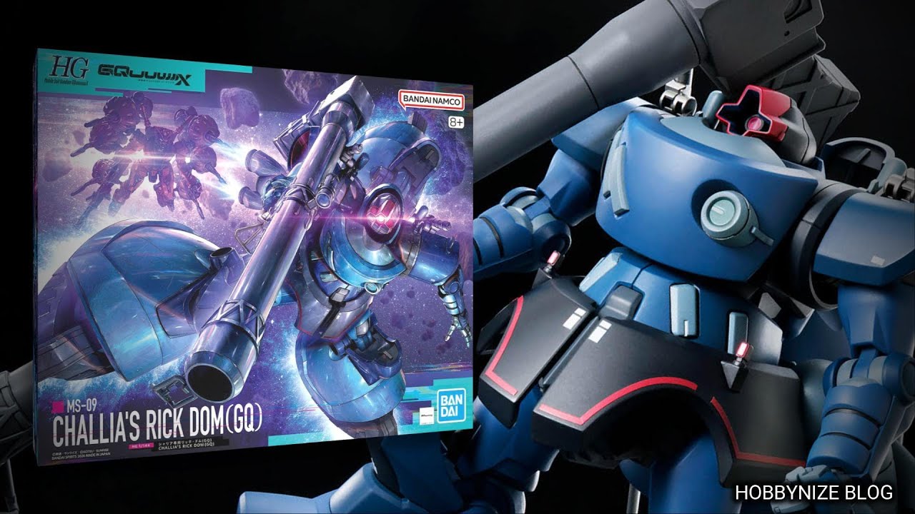 HG 1/144 CHALLIA’S RICK DOM(GQ) / Mobile Suit Gundam GQuuuuuuX [Обновление]