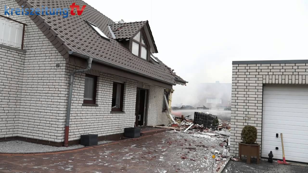 Wohnhaus in Bad Holzhausen explodiert