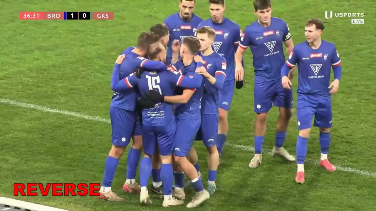 Skrót meczu Broń Radom - GKS Bełchatów 1:1