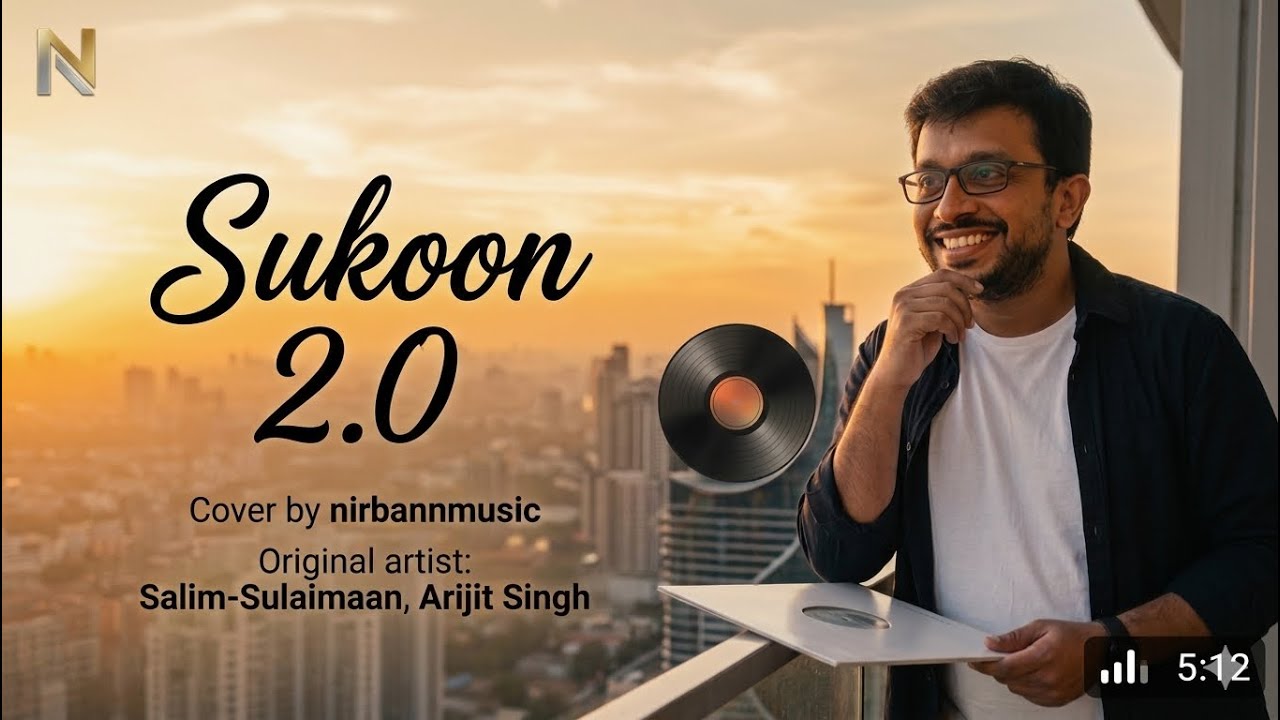 Sukoon 2.0 – Arijit Singh Cover | Salim-Sulaiman | Soulful New Song 2026 | Peace