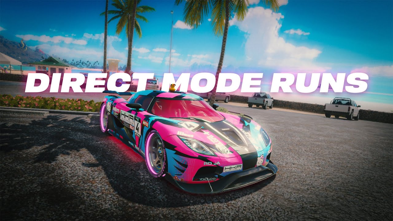Practicing Direct Mode Using The AGERA R! / THE CREW MOTORFEST