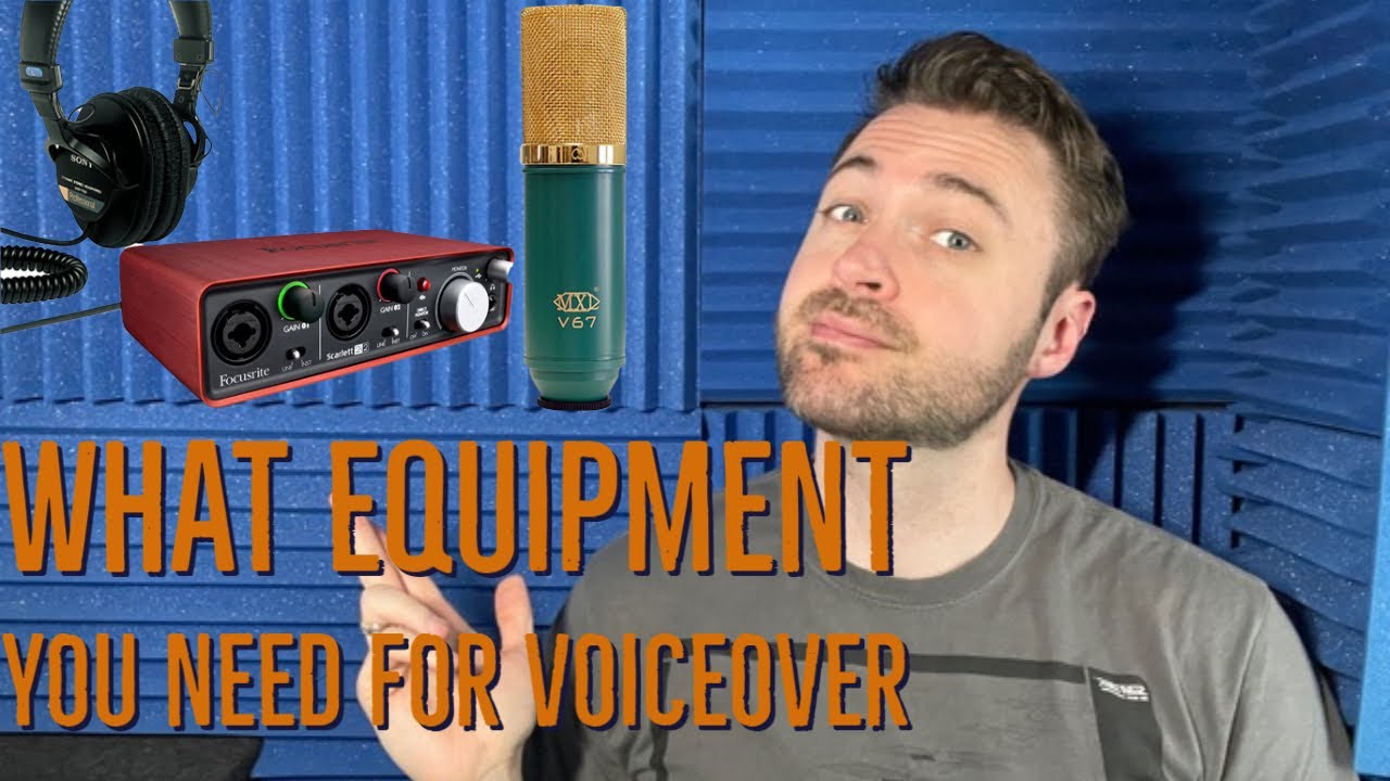 VOICE OVER TIPS | what equipment you need for voice over