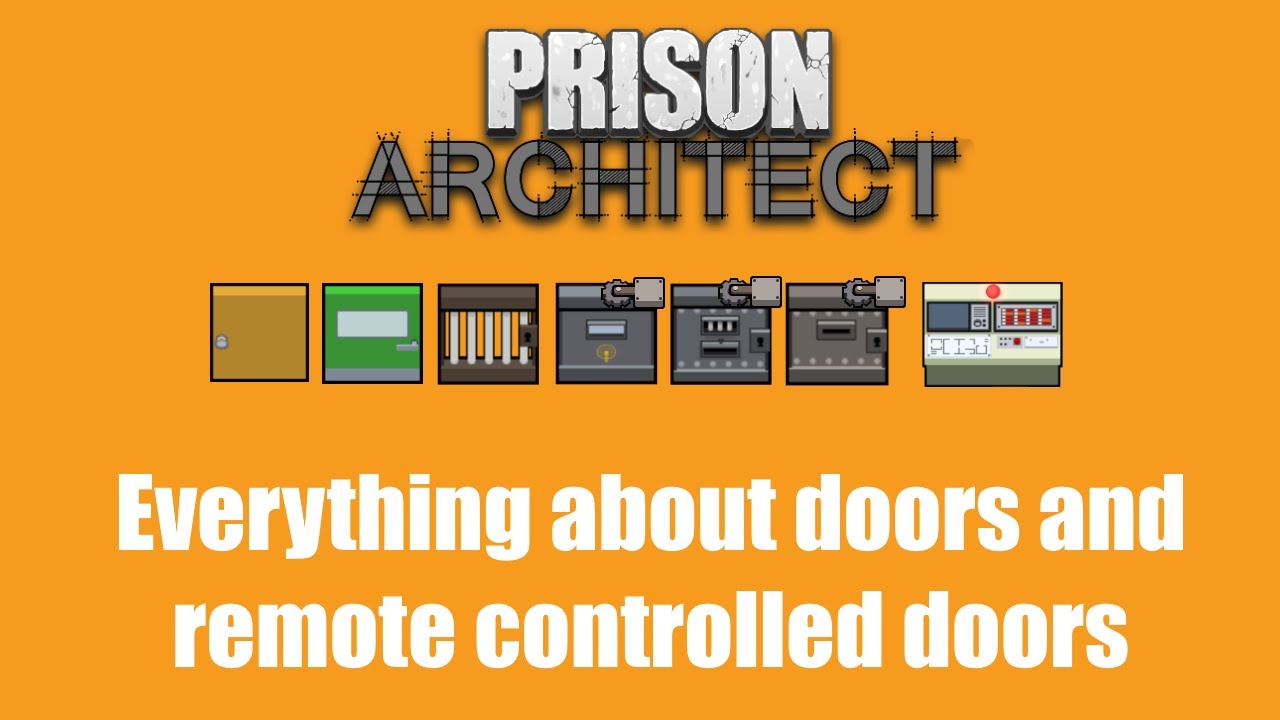 Как установить автоматические двери — Prison Architect: краткое руководство