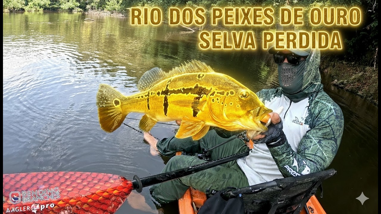 RIO DOS PEIXES DOURADOS, SELVA PERDIDA!