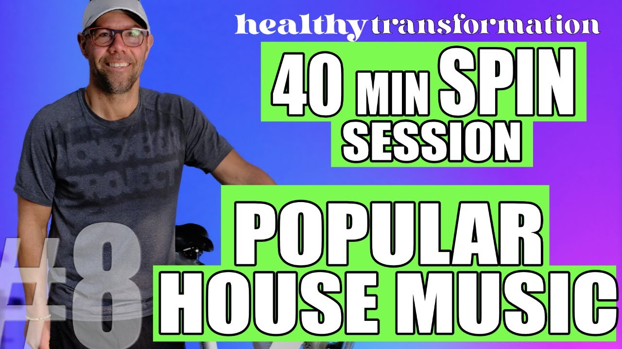 Healthy Af Spin Class 8 // 40 mins // House Bangers