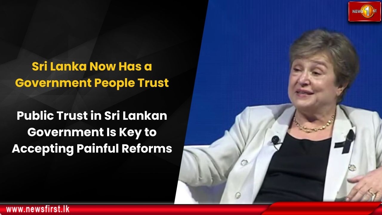 Sri Lanka Now Has a Government People Trust