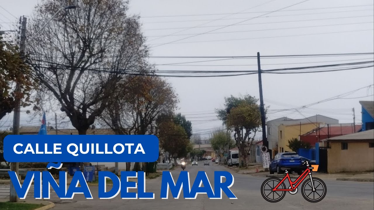Calle Quillota Viña del Mar #ciclistasurbanos #chile #bici #gopro #calles #ciudadjardin