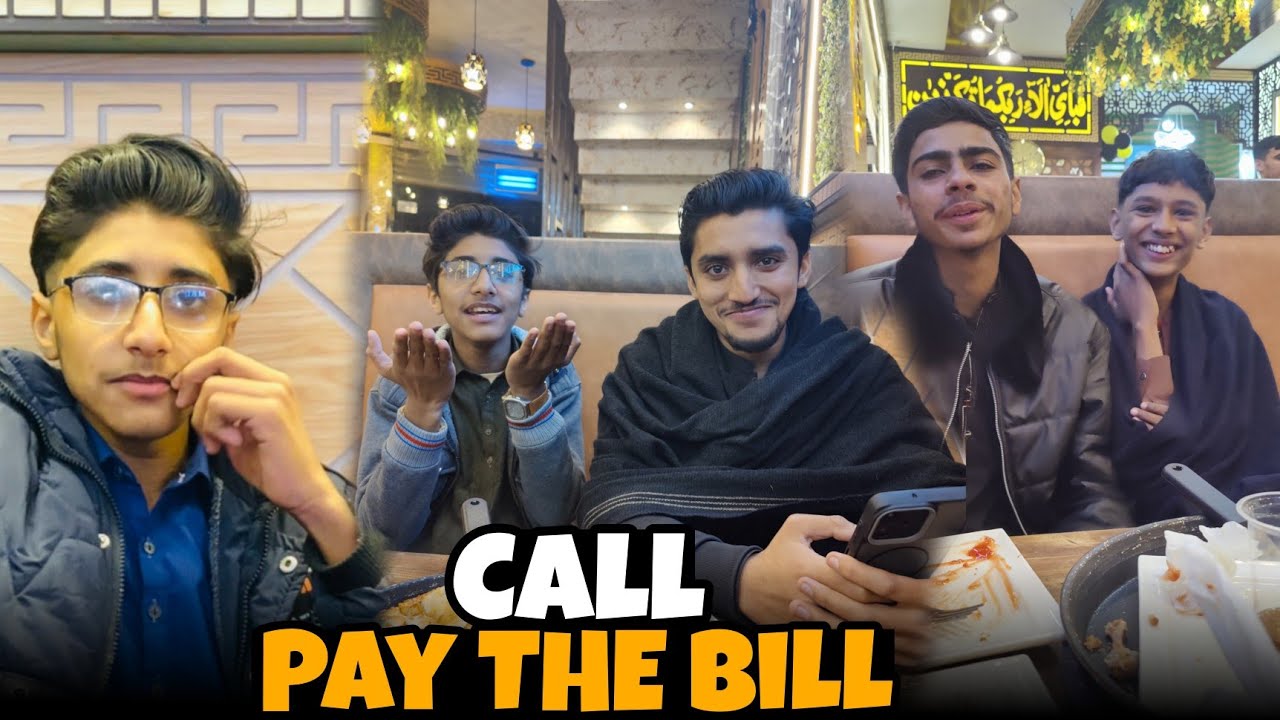 Ring Your Phone And Pay the bill 💸 Treat from Someone?