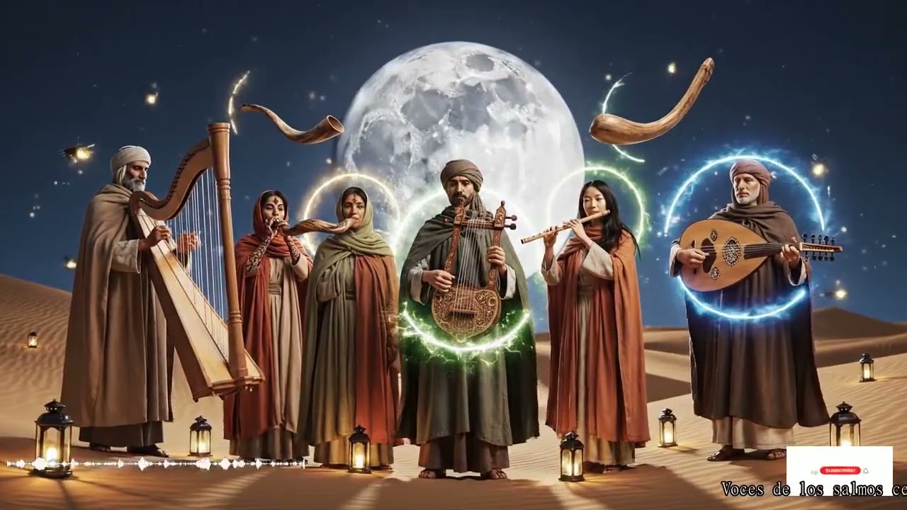 Clamor Santo En El Templo De Sión Con Shofar, Cánticos Hebreos E Instrumentos Para Adonai