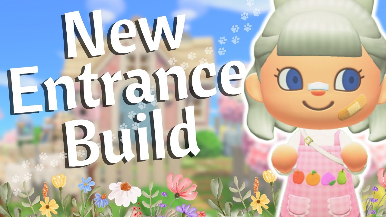 GRANDMA CORE SPRING CORE ISLAND | ACNH ENTRANCE BUILD AGAIN | ANIMAL CROSSING NEW HORIZONS