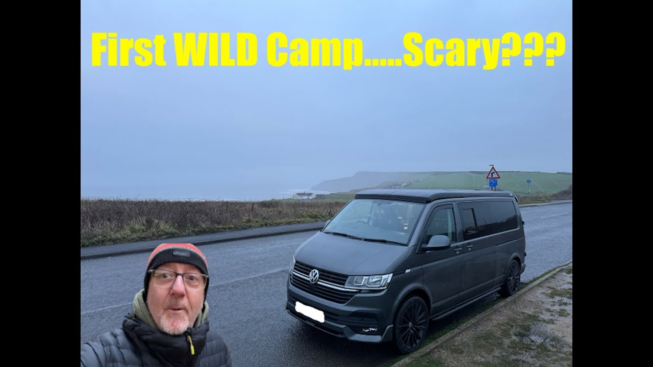 VAN LIFE: STORMY Scarborough My First Campervan Wild Camp